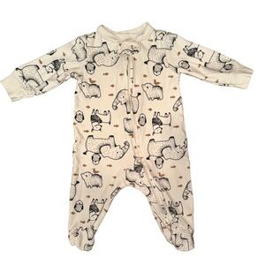 5/$20 | Carter’s 2-Way-Zip Unisex Footie Pajama (3M)
